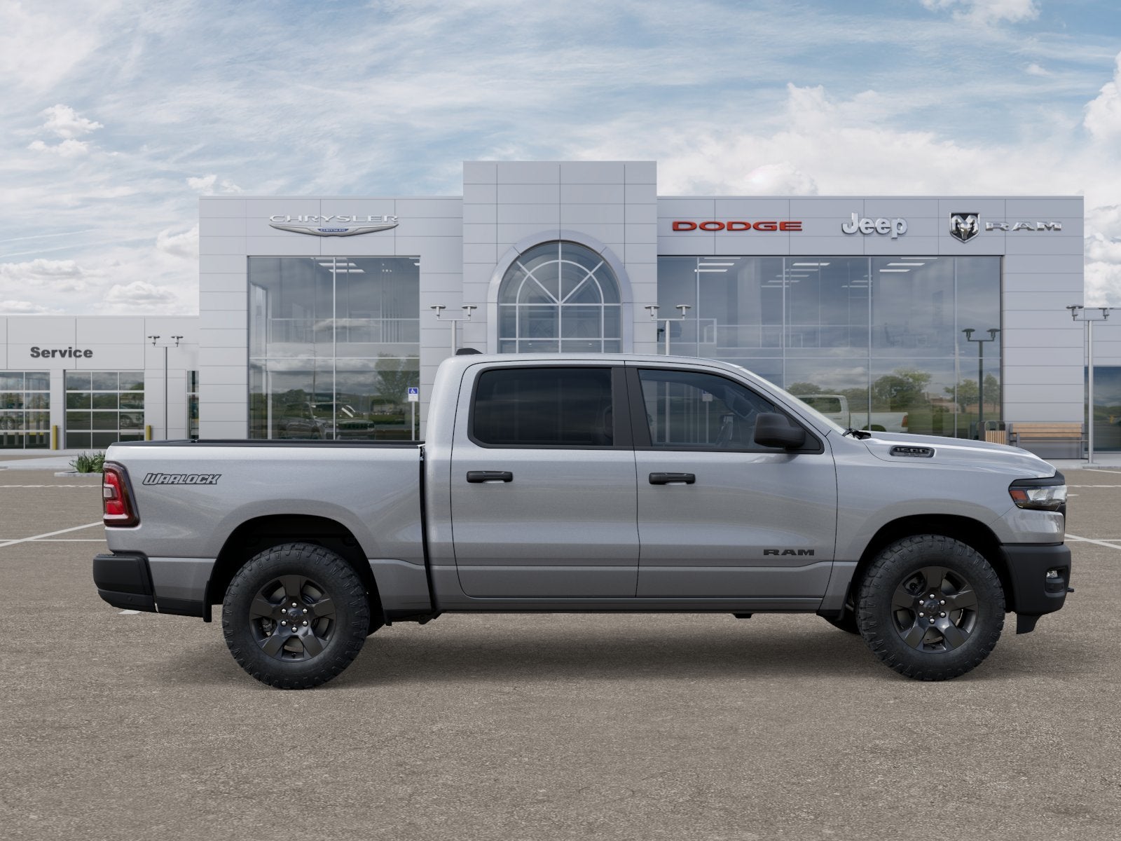 2025 RAM Ram 1500 RAM 1500 WARLOCK CREW CAB 4X4 5'7' BOX