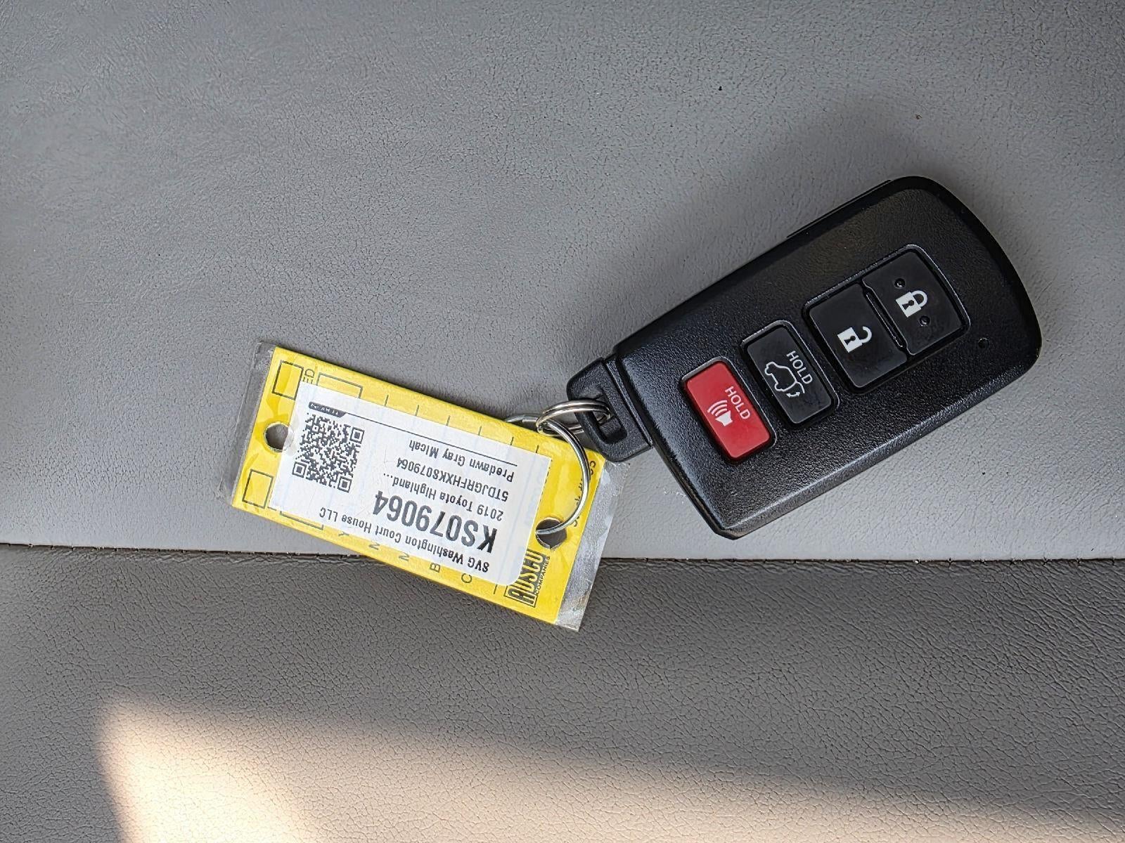 2019 Toyota Highlander Hybrid XLE